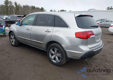 2011 Acura Mdx Technology Package z USA, uszkodzony, nr VIN 2HNYD2H69BH530651